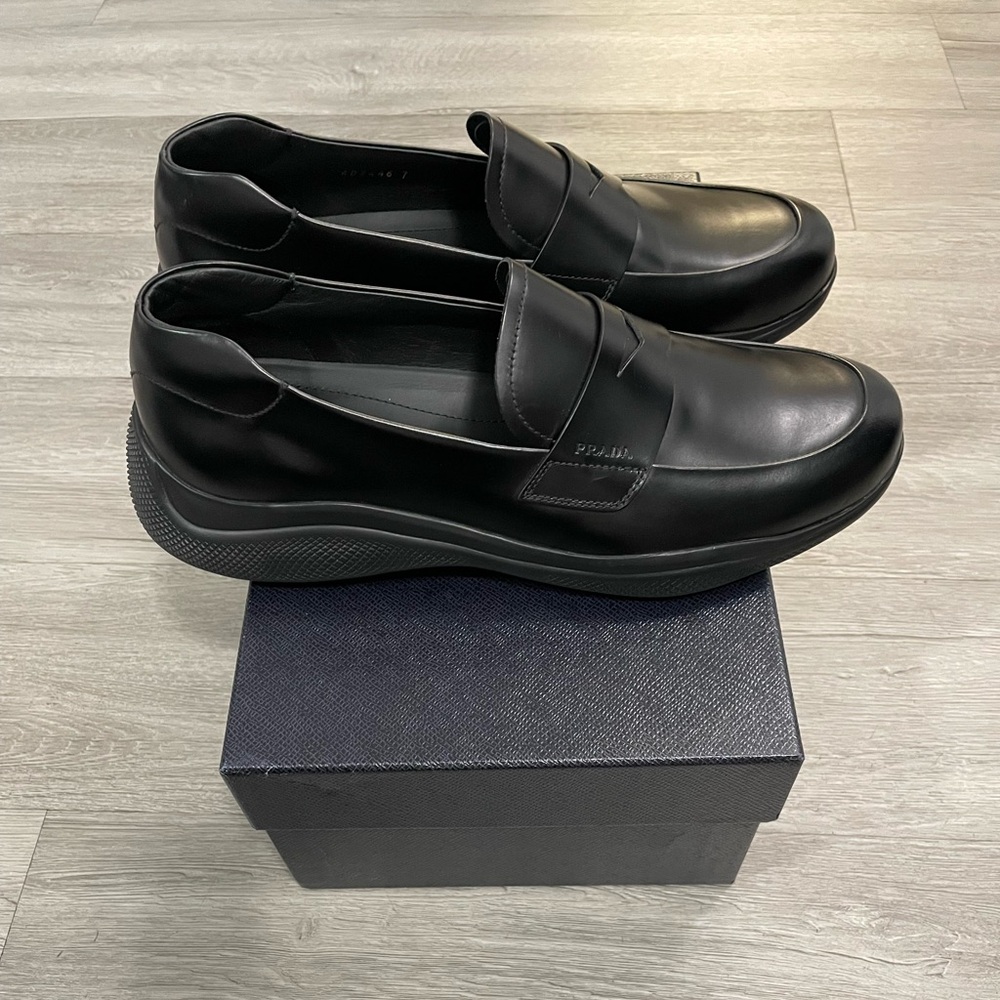 Prada Sport Penny Loafers Size 7 (8 US) - Picture 4 of 5